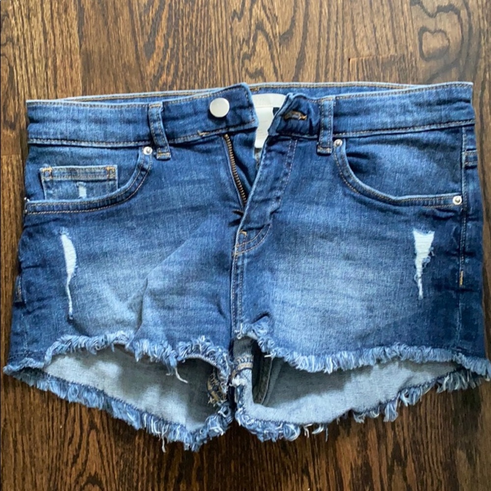 Jean shorts